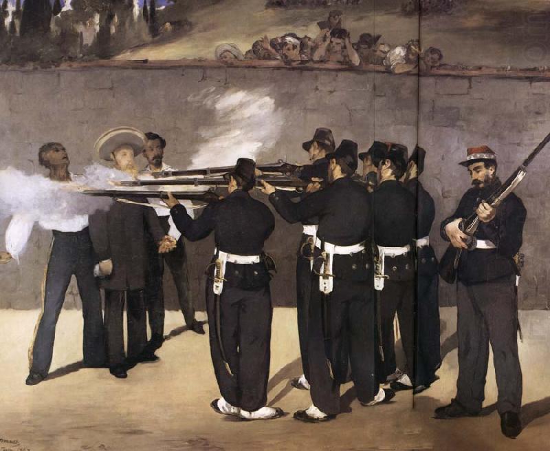 Edouard Manet The Execution of Maximilian oil painting picture